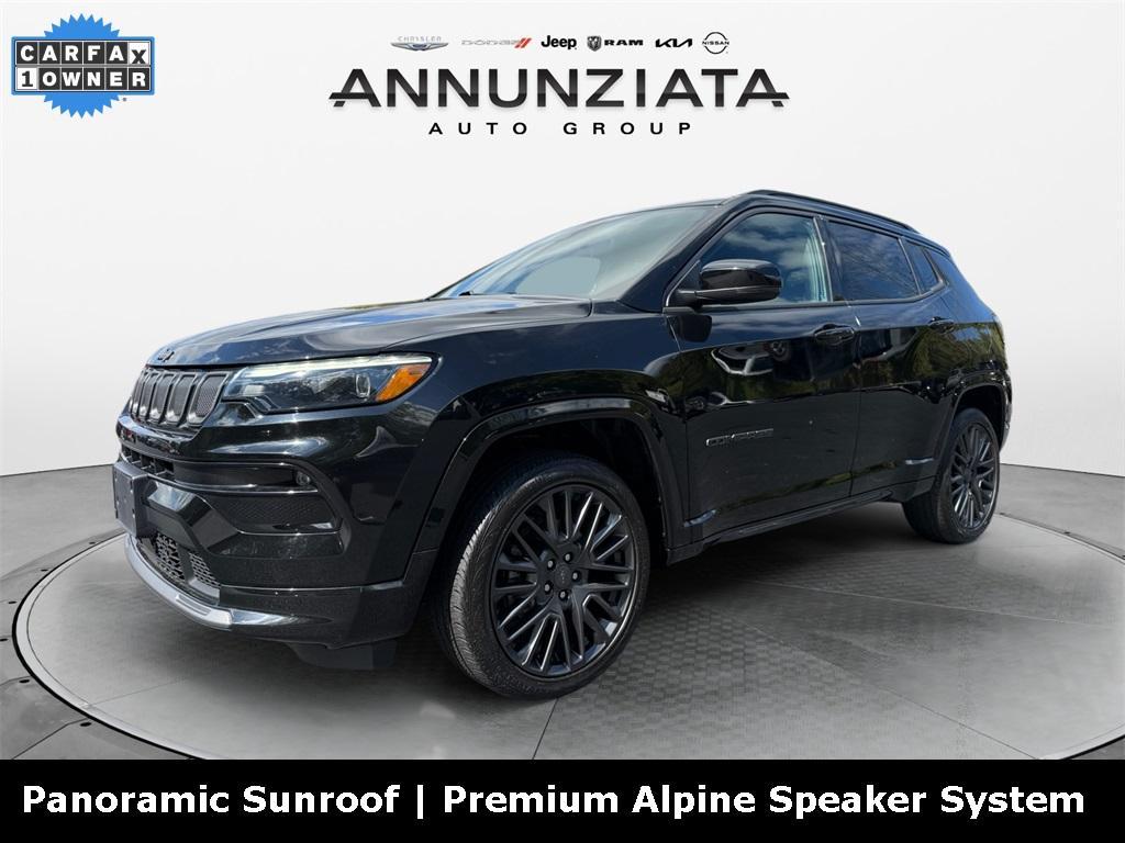 used 2022 Jeep Compass car, priced at $23,599