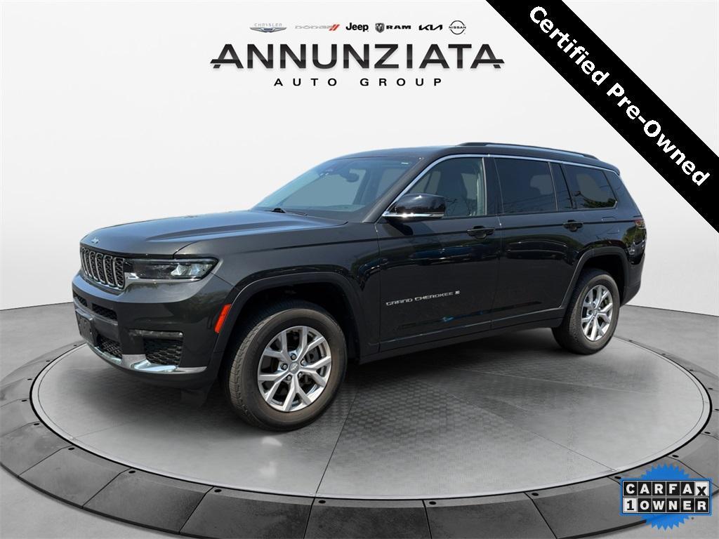 used 2022 Jeep Grand Cherokee L car, priced at $37,999
