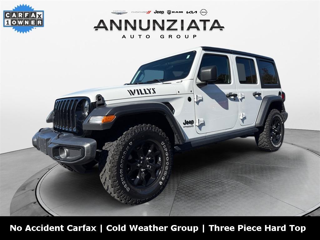 used 2022 Jeep Wrangler Unlimited car, priced at $30,499