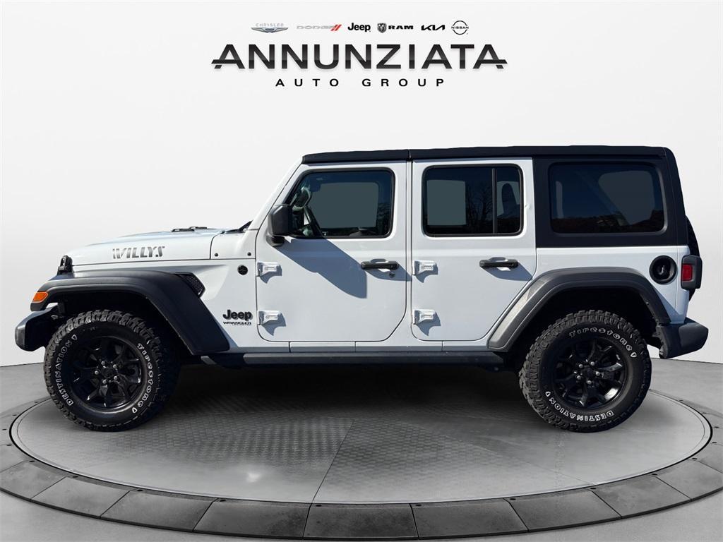 used 2022 Jeep Wrangler Unlimited car, priced at $30,499