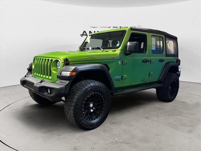 used 2019 Jeep Wrangler Unlimited car, priced at $22,995