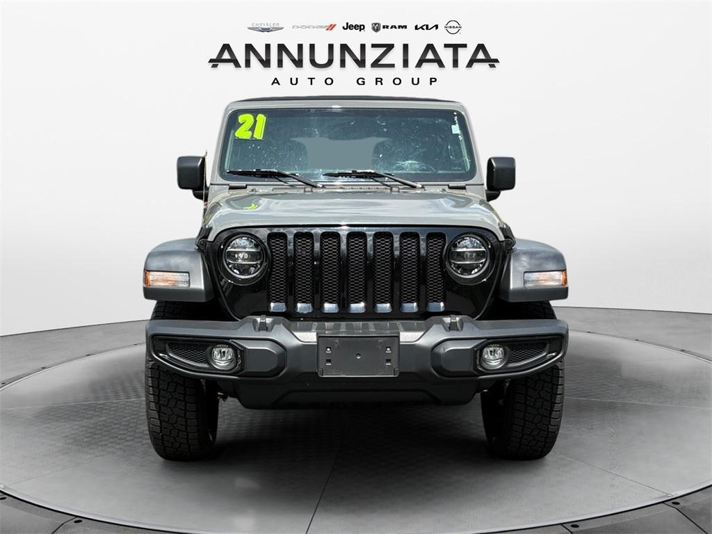 used 2021 Jeep Wrangler Unlimited car, priced at $31,000