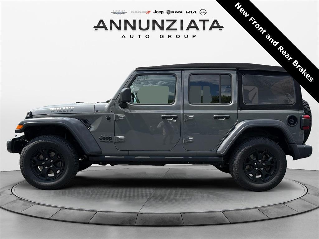 used 2021 Jeep Wrangler Unlimited car, priced at $29,999