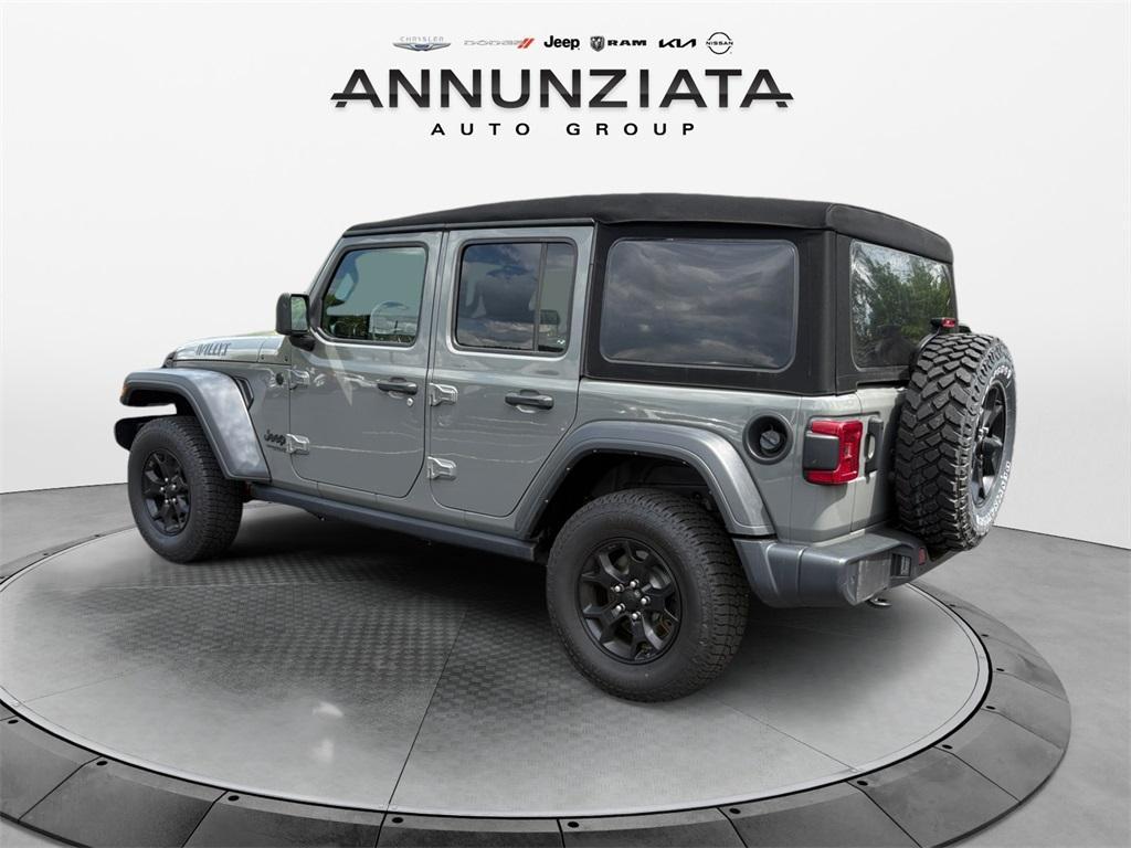 used 2021 Jeep Wrangler Unlimited car, priced at $31,000