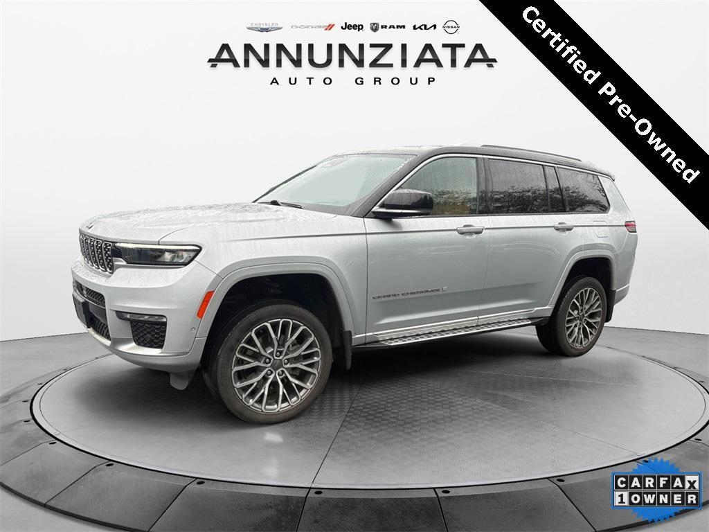 used 2021 Jeep Grand Cherokee L car, priced at $42,999