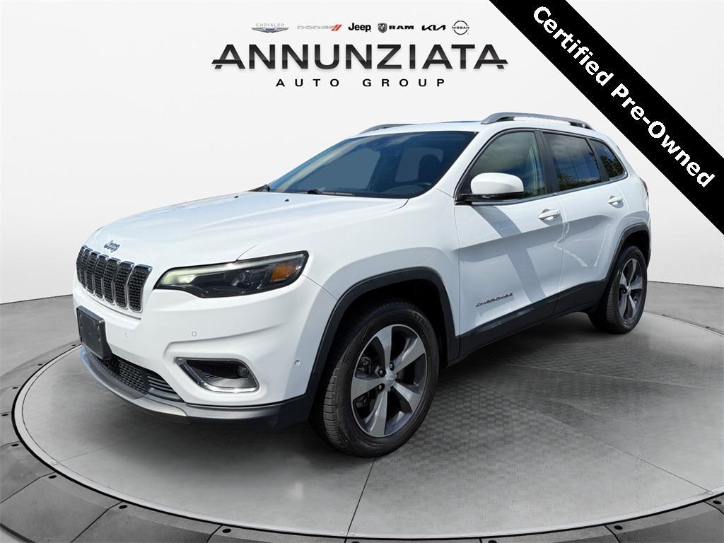 used 2021 Jeep Cherokee car, priced at $20,399