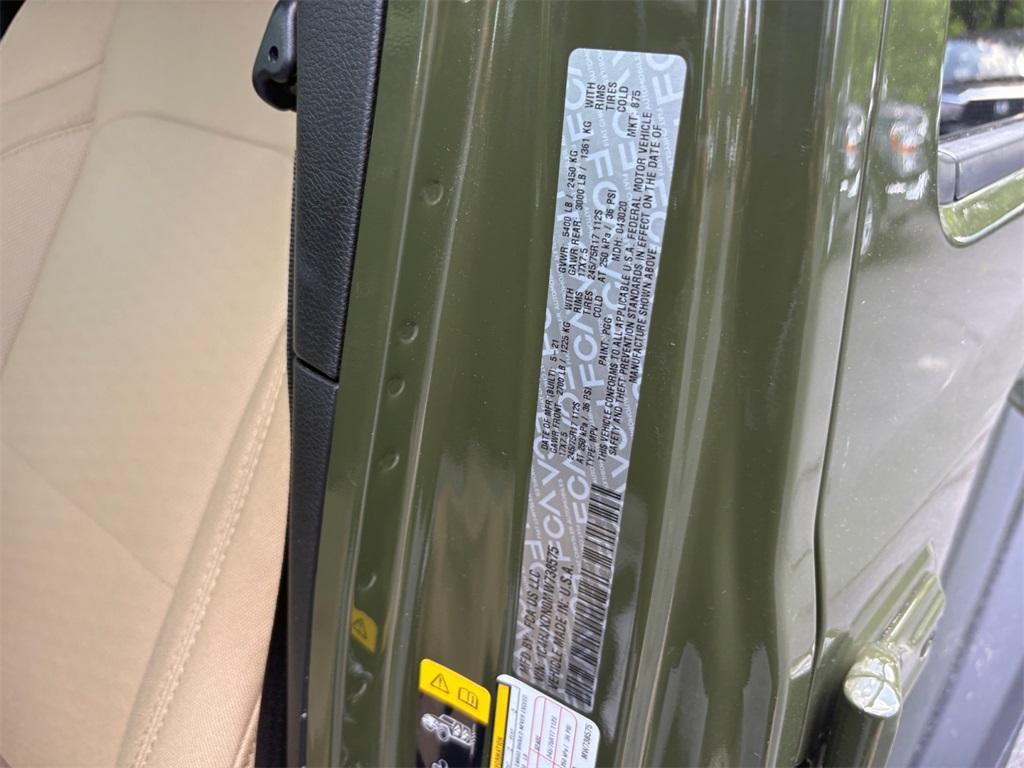 used 2021 Jeep Wrangler Unlimited car, priced at $32,299