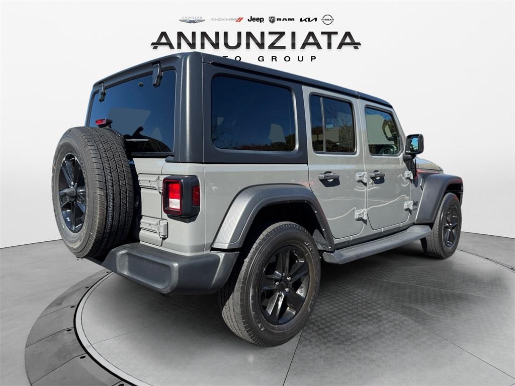 used 2022 Jeep Wrangler Unlimited car, priced at $28,099