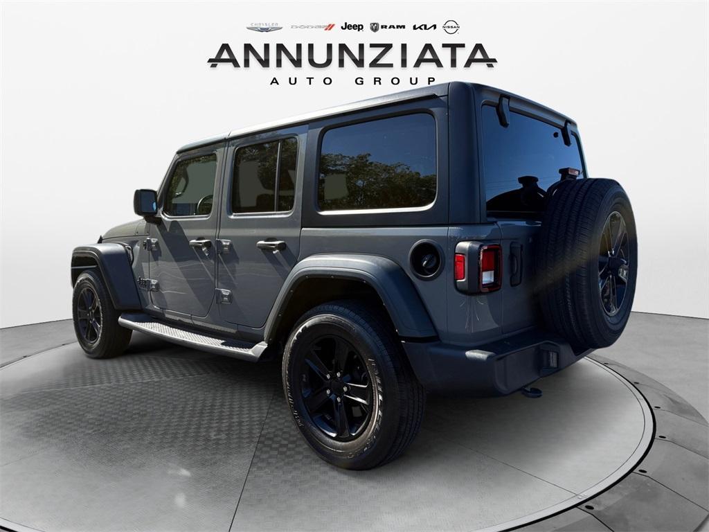 used 2022 Jeep Wrangler Unlimited car, priced at $28,099