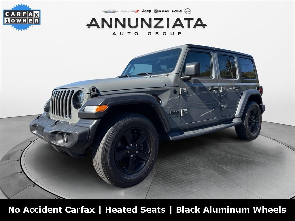 used 2022 Jeep Wrangler Unlimited car, priced at $28,099