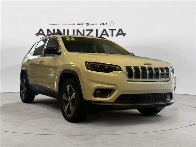 used 2022 Jeep Cherokee car, priced at $24,995