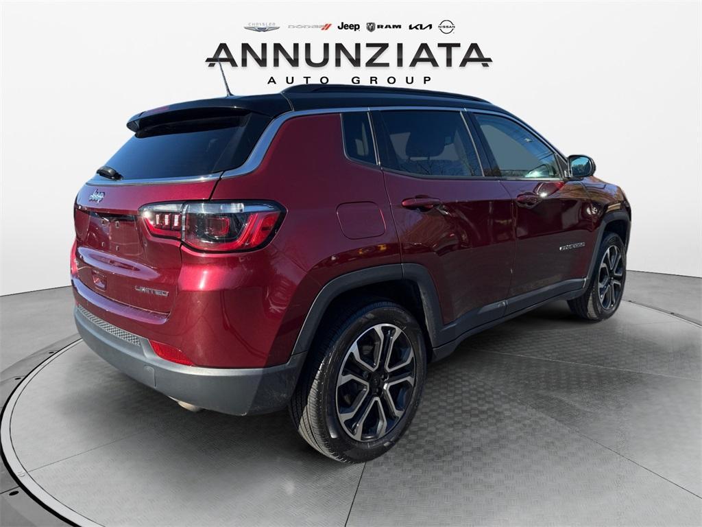 used 2022 Jeep Compass car, priced at $20,999