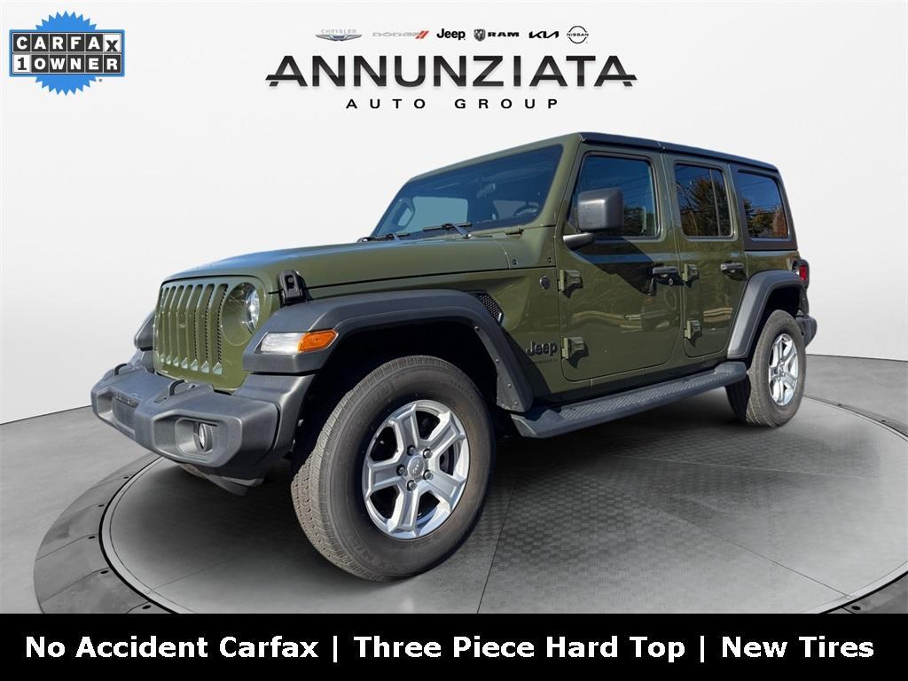 used 2023 Jeep Wrangler car, priced at $32,199