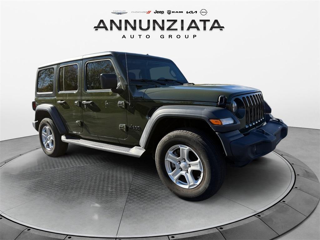 used 2023 Jeep Wrangler car, priced at $34,499