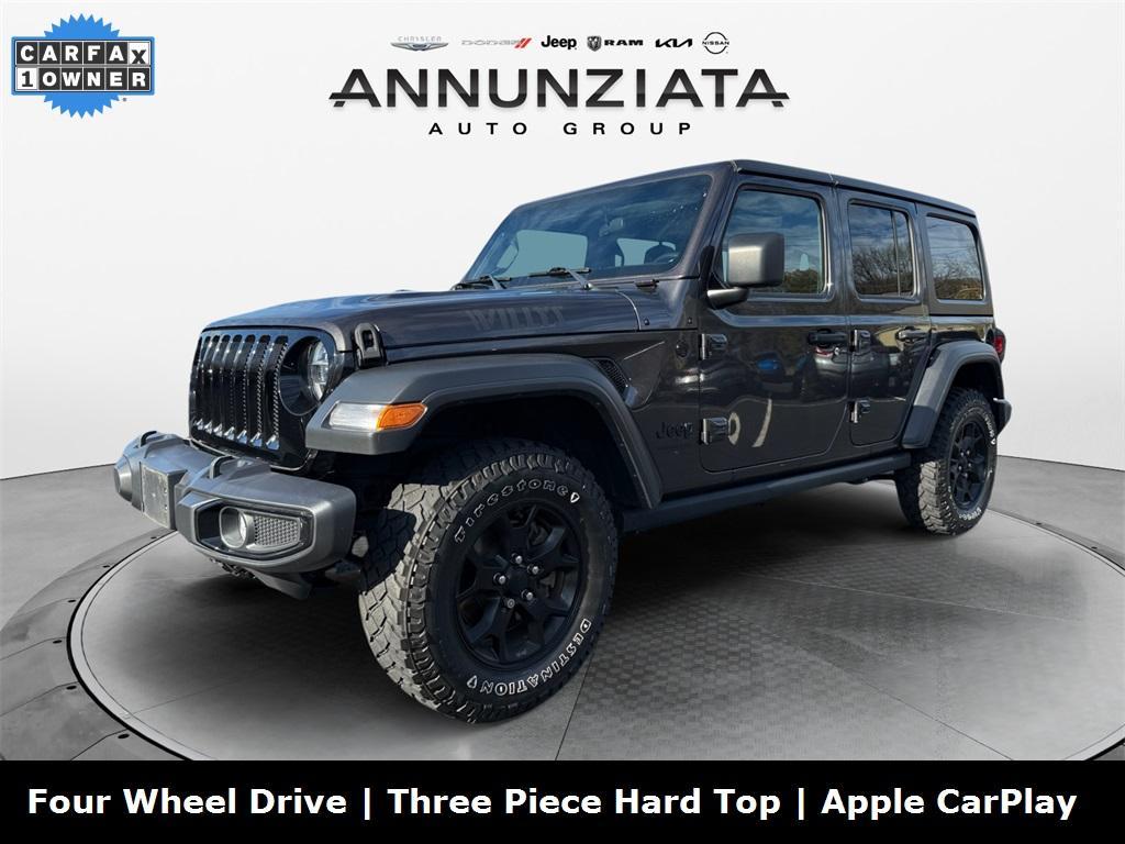 used 2021 Jeep Wrangler Unlimited car, priced at $30,799