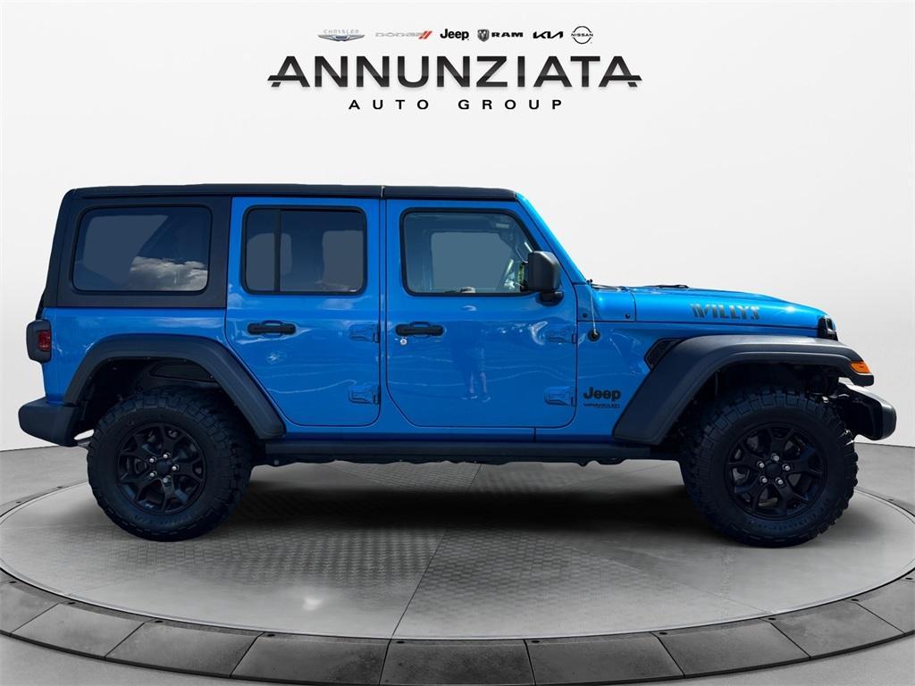 used 2022 Jeep Wrangler Unlimited car, priced at $36,599