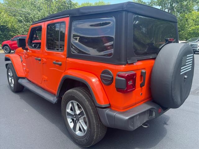 used 2018 Jeep Wrangler Unlimited car, priced at $44,995