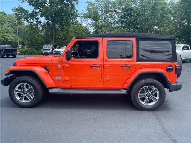 used 2018 Jeep Wrangler Unlimited car, priced at $44,995