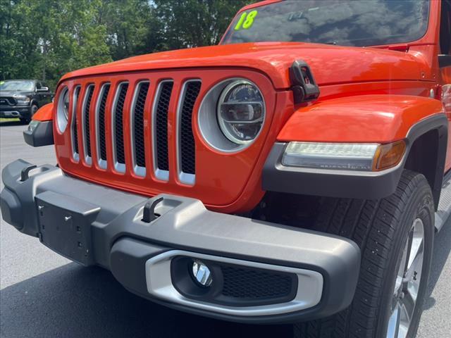 used 2018 Jeep Wrangler Unlimited car, priced at $44,995