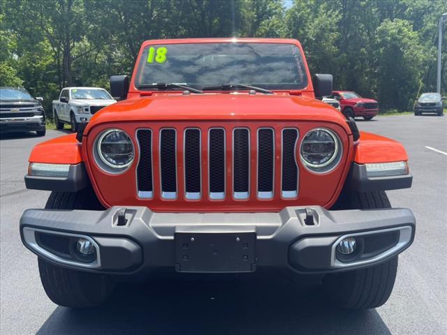 used 2018 Jeep Wrangler Unlimited car, priced at $44,995