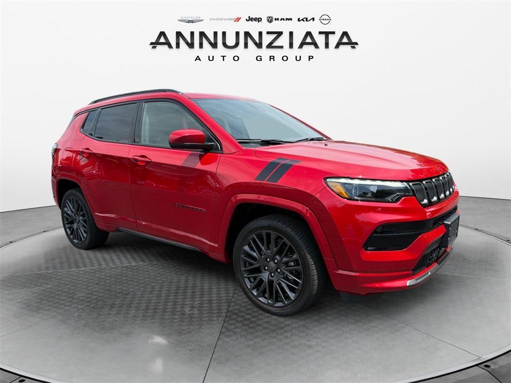 used 2022 Jeep Compass car, priced at $24,999