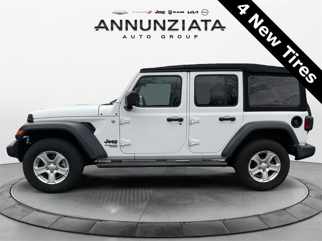 used 2021 Jeep Wrangler Unlimited car, priced at $29,299