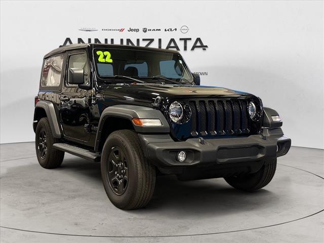 used 2022 Jeep Wrangler car, priced at $27,995