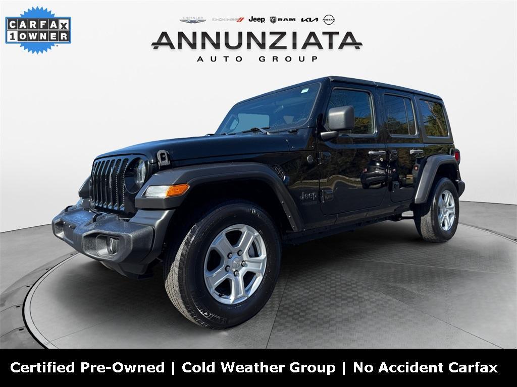 used 2022 Jeep Wrangler Unlimited car, priced at $30,399