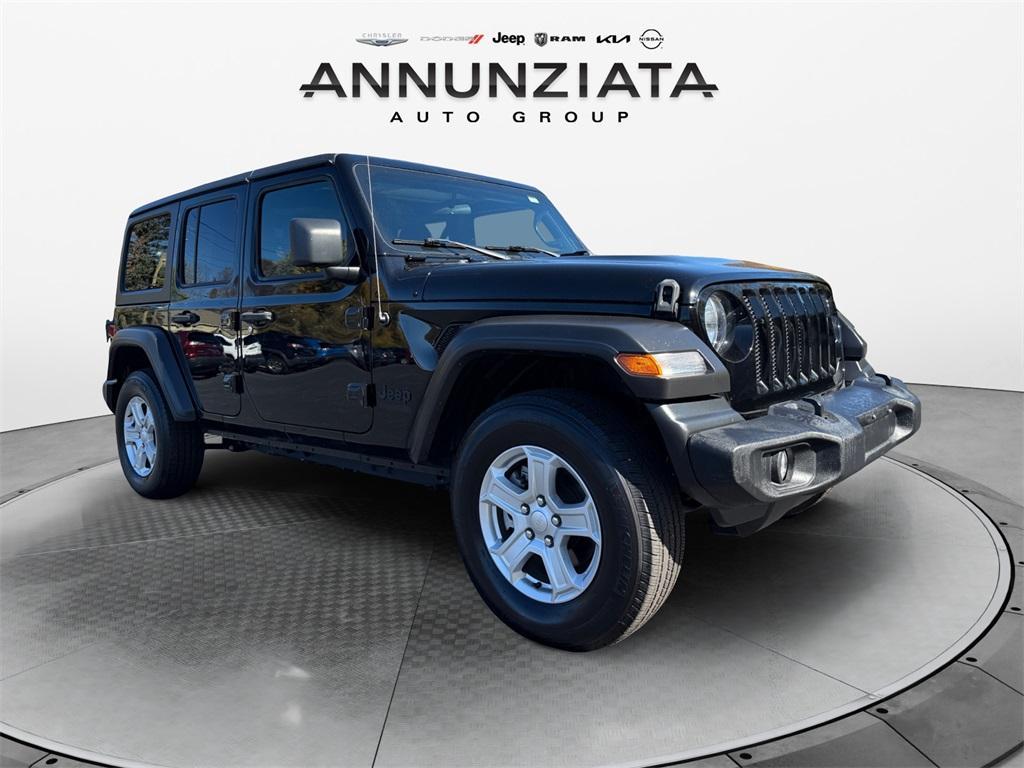 used 2022 Jeep Wrangler Unlimited car, priced at $30,399