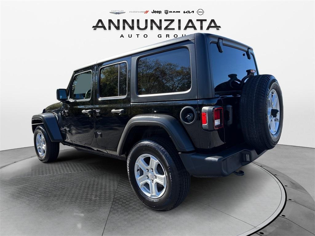 used 2022 Jeep Wrangler Unlimited car, priced at $30,399
