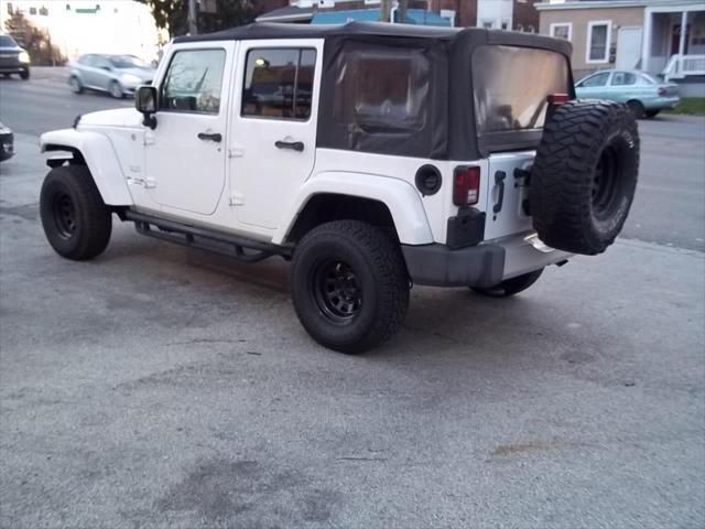 used 2013 Jeep Wrangler Unlimited car, priced at $15,741