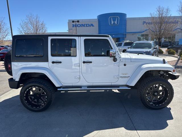 used 2015 Jeep Wrangler Unlimited car, priced at $17,998