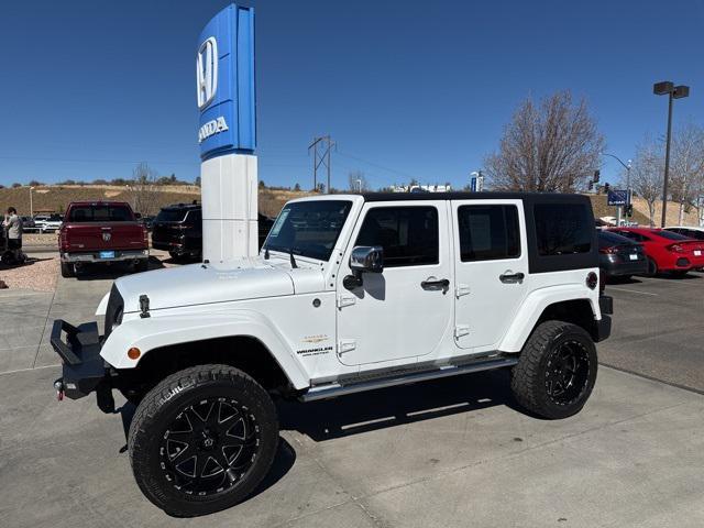 used 2015 Jeep Wrangler Unlimited car, priced at $17,998