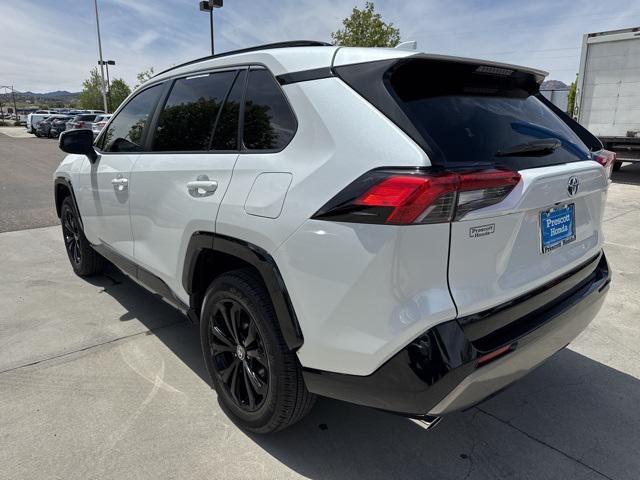 used 2023 Toyota RAV4 Hybrid car, priced at $34,250