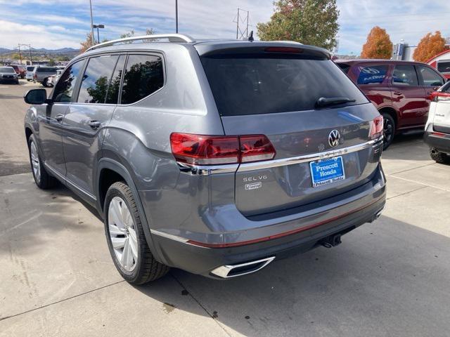 used 2021 Volkswagen Atlas car, priced at $28,997