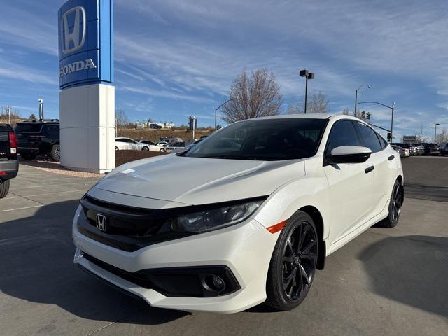 used 2021 Honda Civic car, priced at $20,000