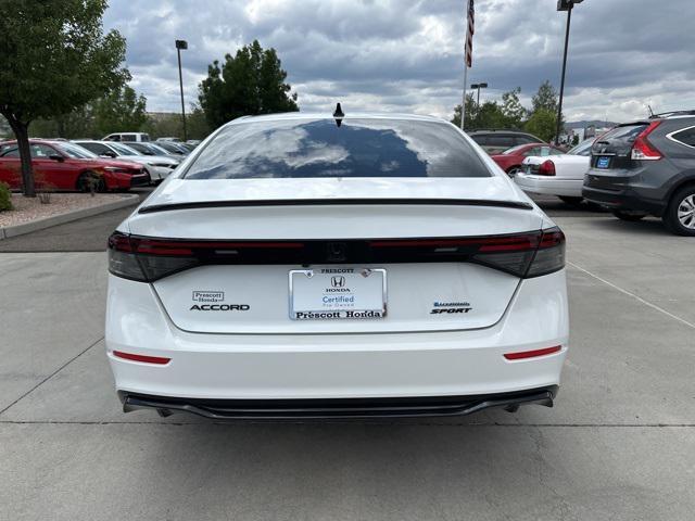 used 2023 Honda Accord Hybrid car, priced at $30,000