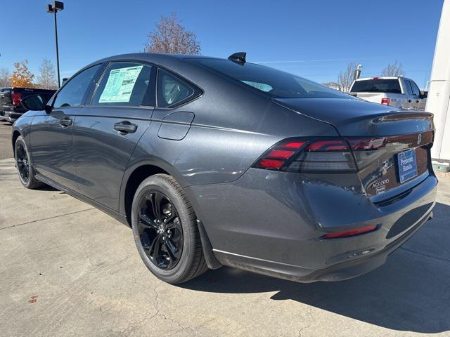 new 2025 Honda Accord car, priced at $31,655