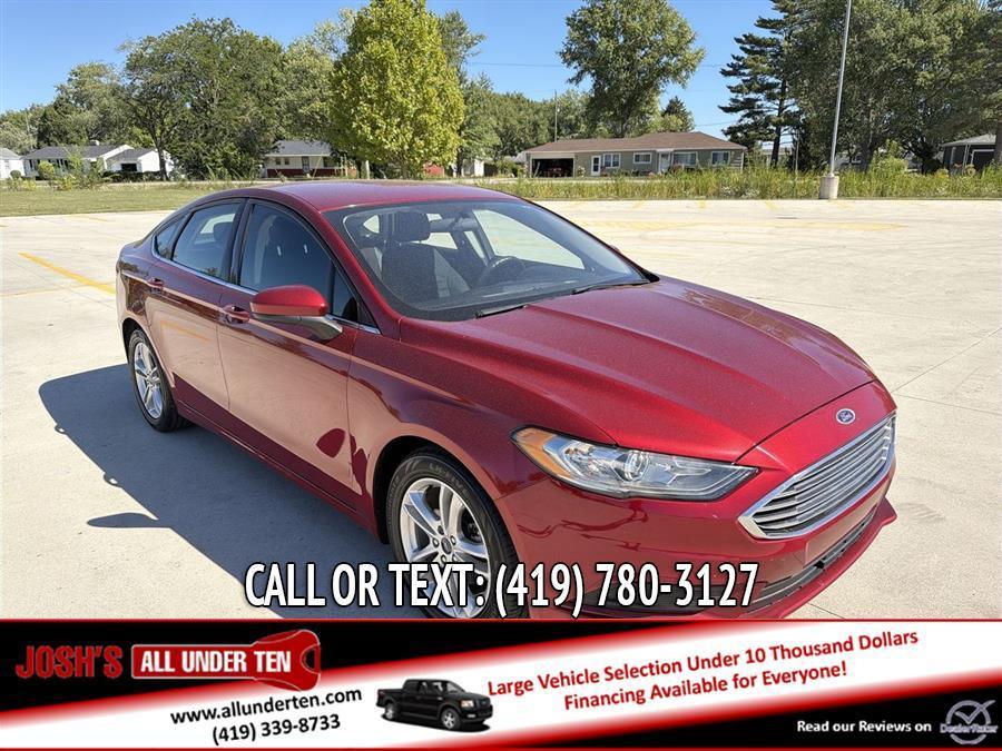 used 2018 Ford Fusion car, priced at $12,800