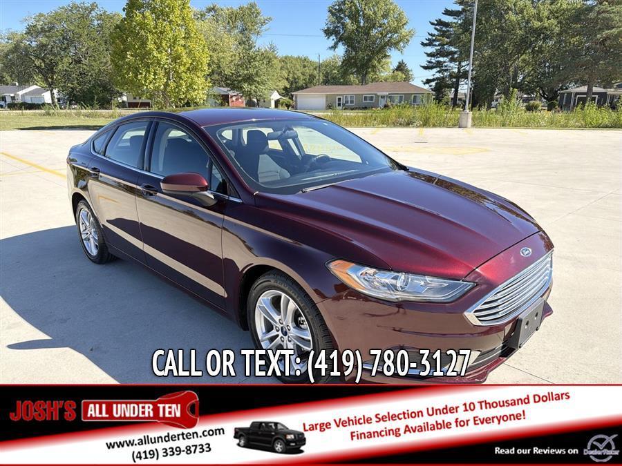 used 2018 Ford Fusion car, priced at $13,495