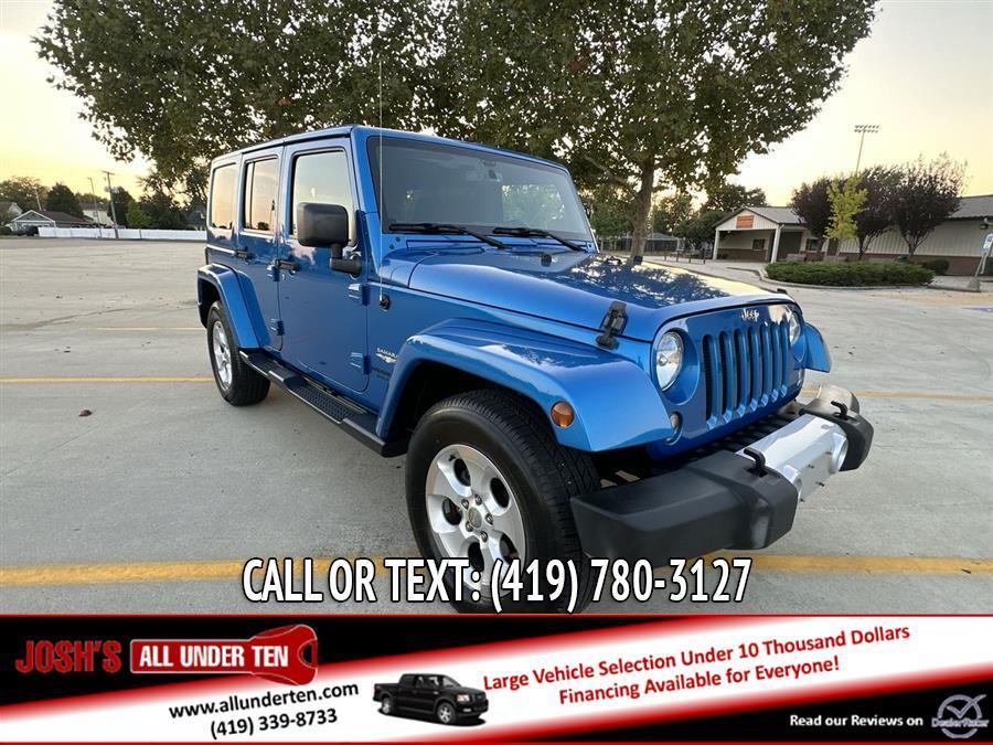 used 2015 Jeep Wrangler Unlimited car, priced at $21,388