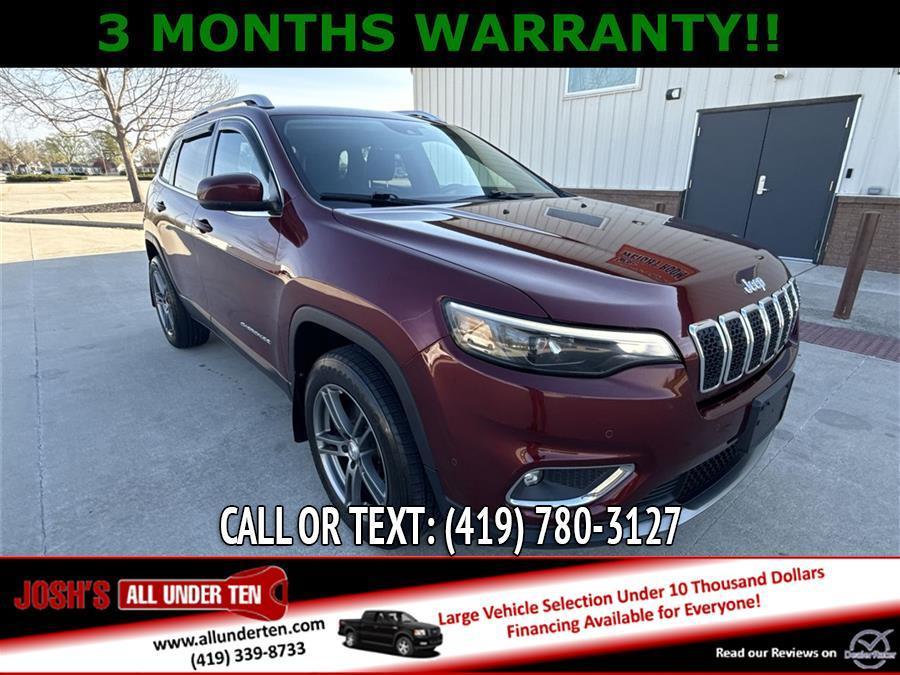 used 2019 Jeep Cherokee car, priced at $14,485