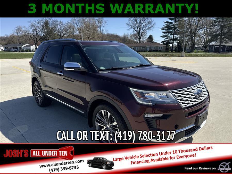 used 2018 Ford Explorer car, priced at $20,698