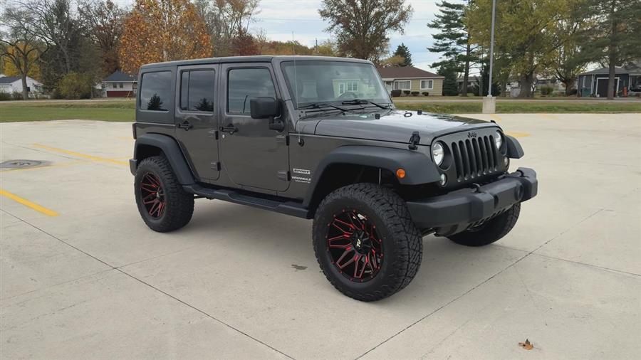 used 2017 Jeep Wrangler Unlimited car, priced at $19,999