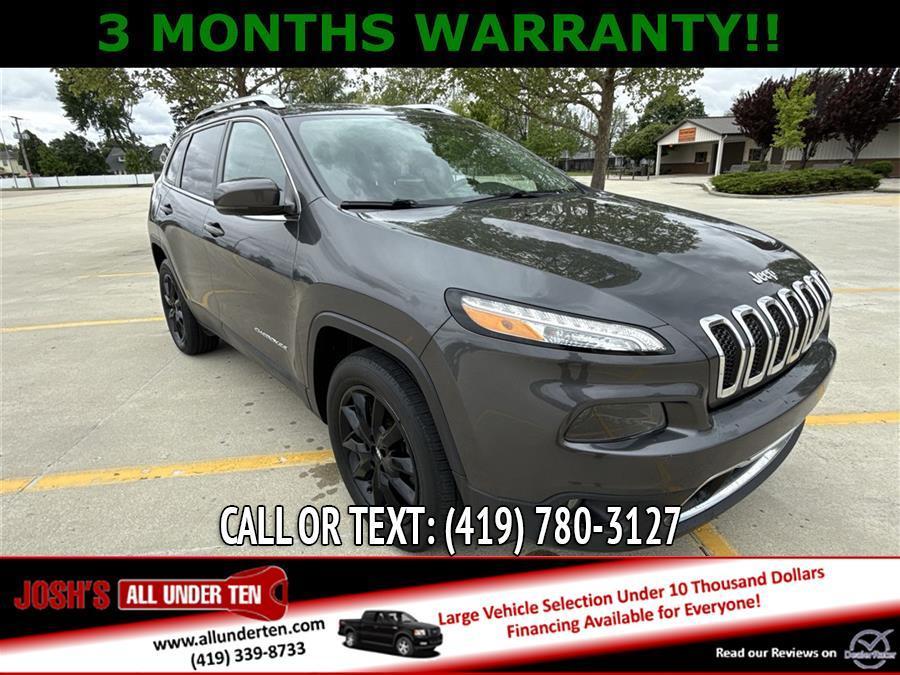 used 2016 Jeep Cherokee car, priced at $10,500