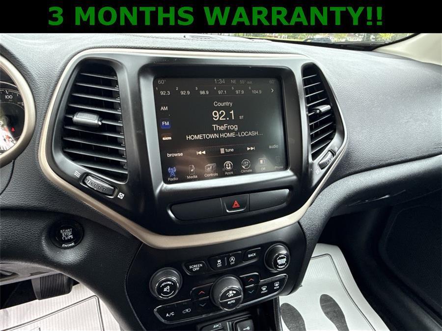 used 2016 Jeep Cherokee car, priced at $10,500