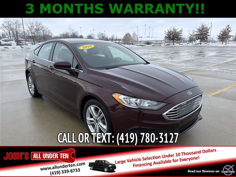 used 2018 Ford Fusion car, priced at $10,500