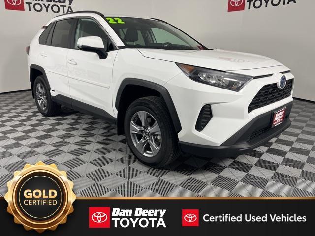 used 2022 Toyota RAV4 Hybrid car, priced at $29,067