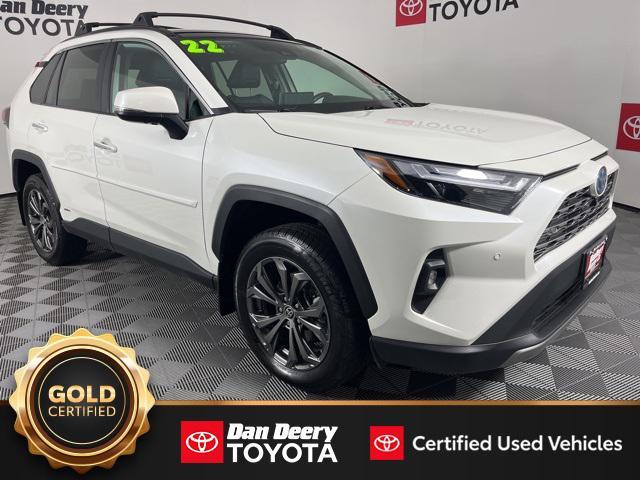 used 2022 Toyota RAV4 Hybrid car, priced at $34,135