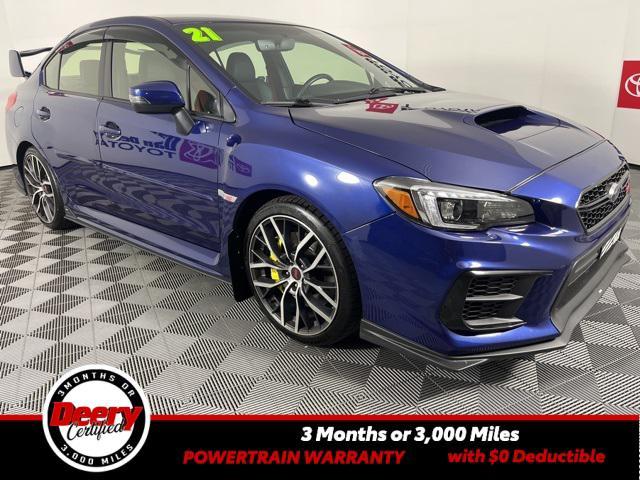 used 2021 Subaru WRX STI car, priced at $37,638